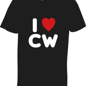 I Heart CW t--shirt